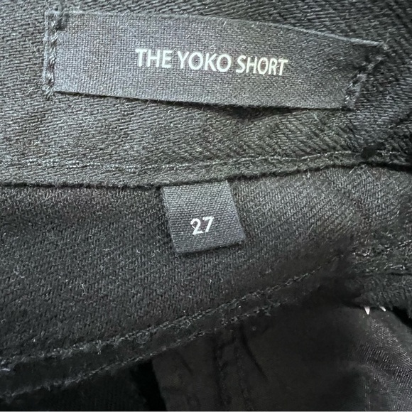 Aritzia Denim Forum The Yoko Short Black Size 27 Denim Casual - Picture 16 of 16